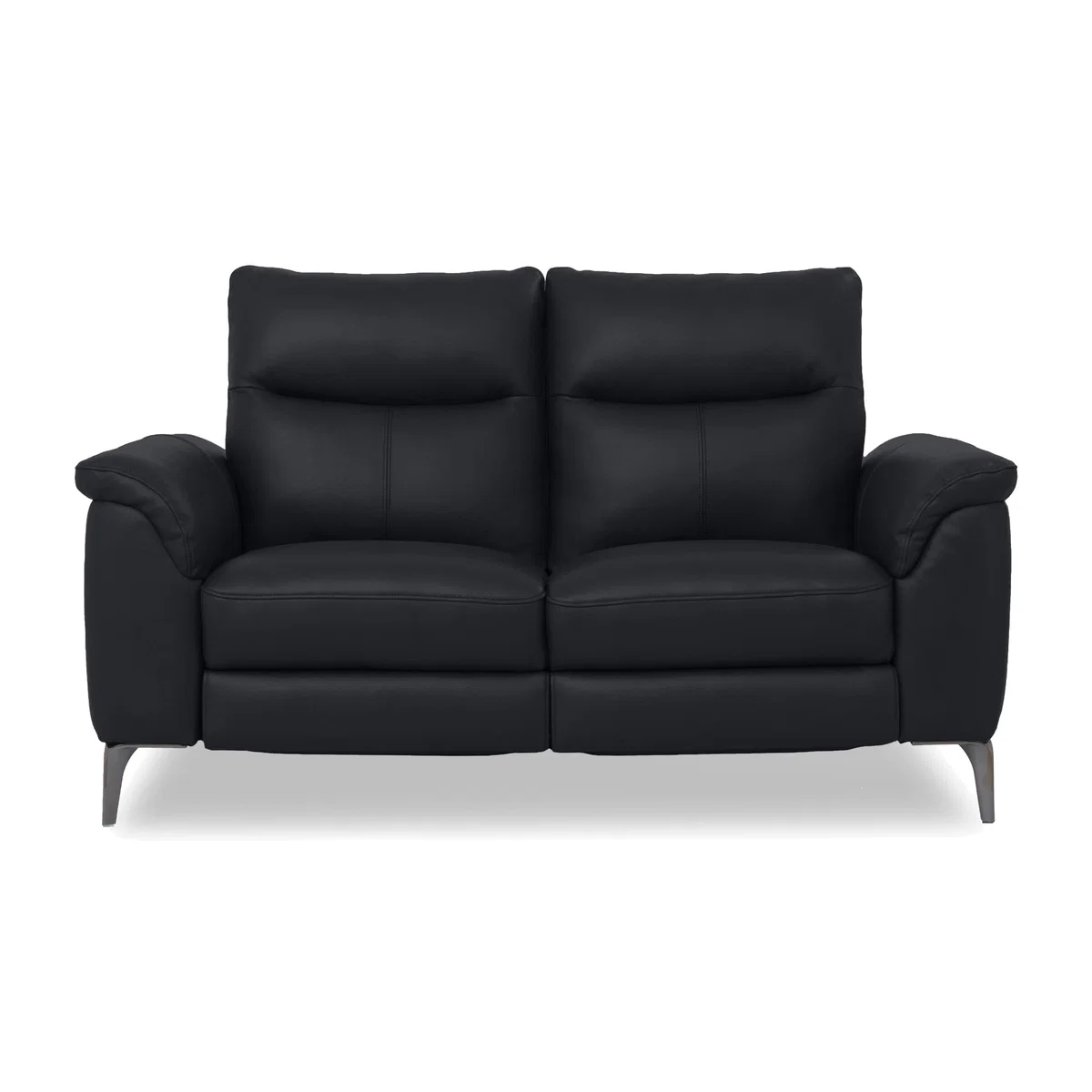 Morgan Leather 2 Seater Sofa with Power Recliner - Lavender – image 1