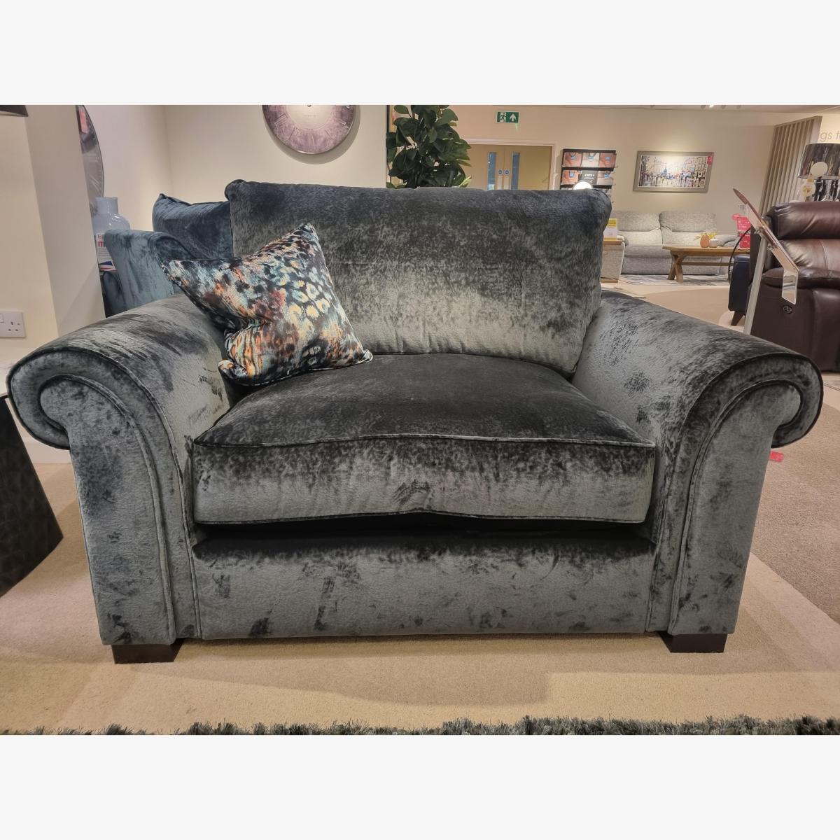 Parker Knoll - Modern Classics St James Park 4 Seater Split Frame Sofa, Snuggler chair & Footstool. – image 1