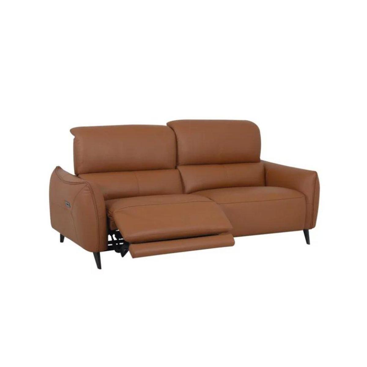 Maddox 3 Seater Leather Power Recliner Sofa – image 2