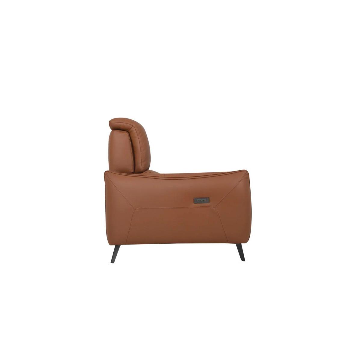 Maddox 3 Seater Leather Power Recliner Sofa – image 3