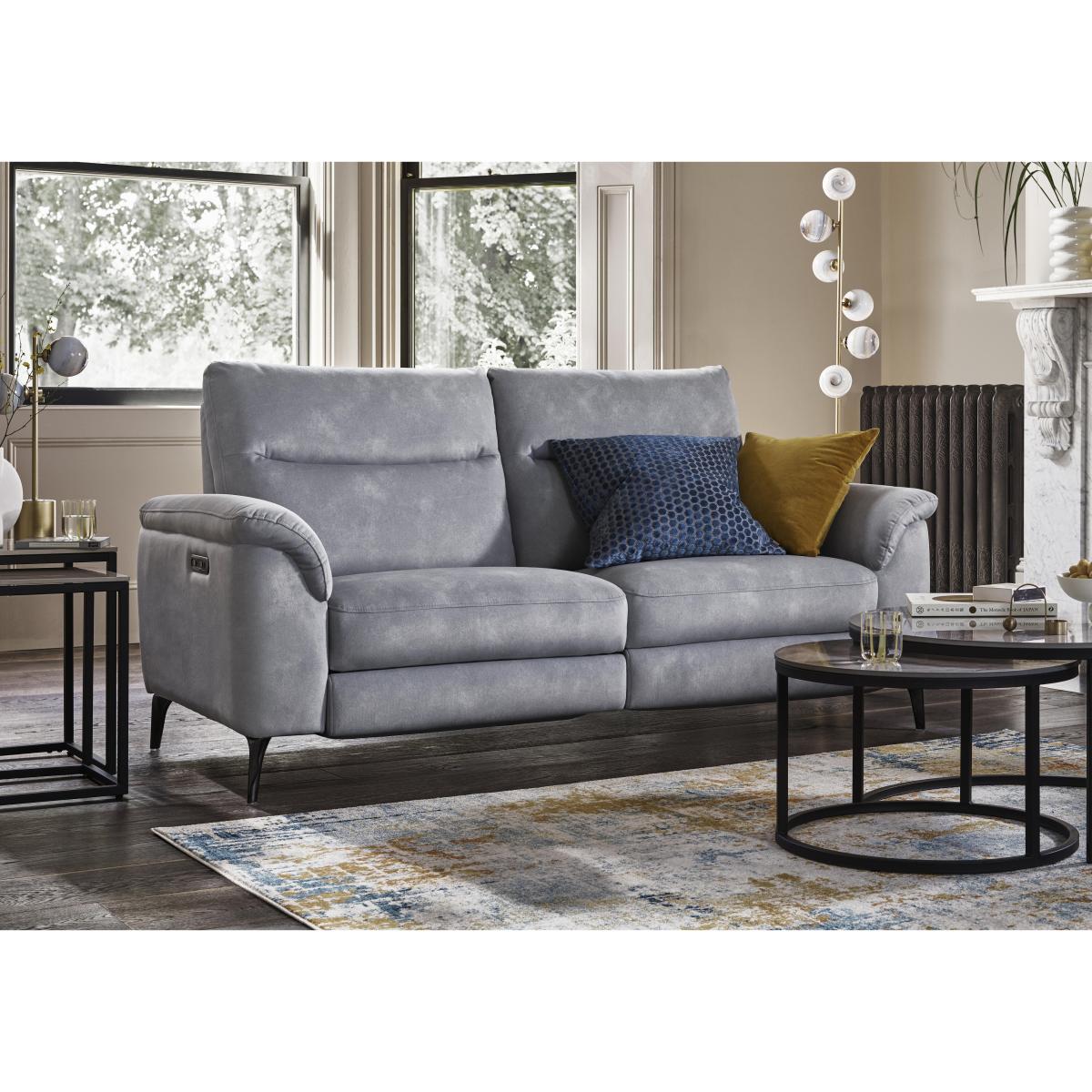 Morgan Fabric 2 Seater Sofa - Dexter Pumpkin – image 3