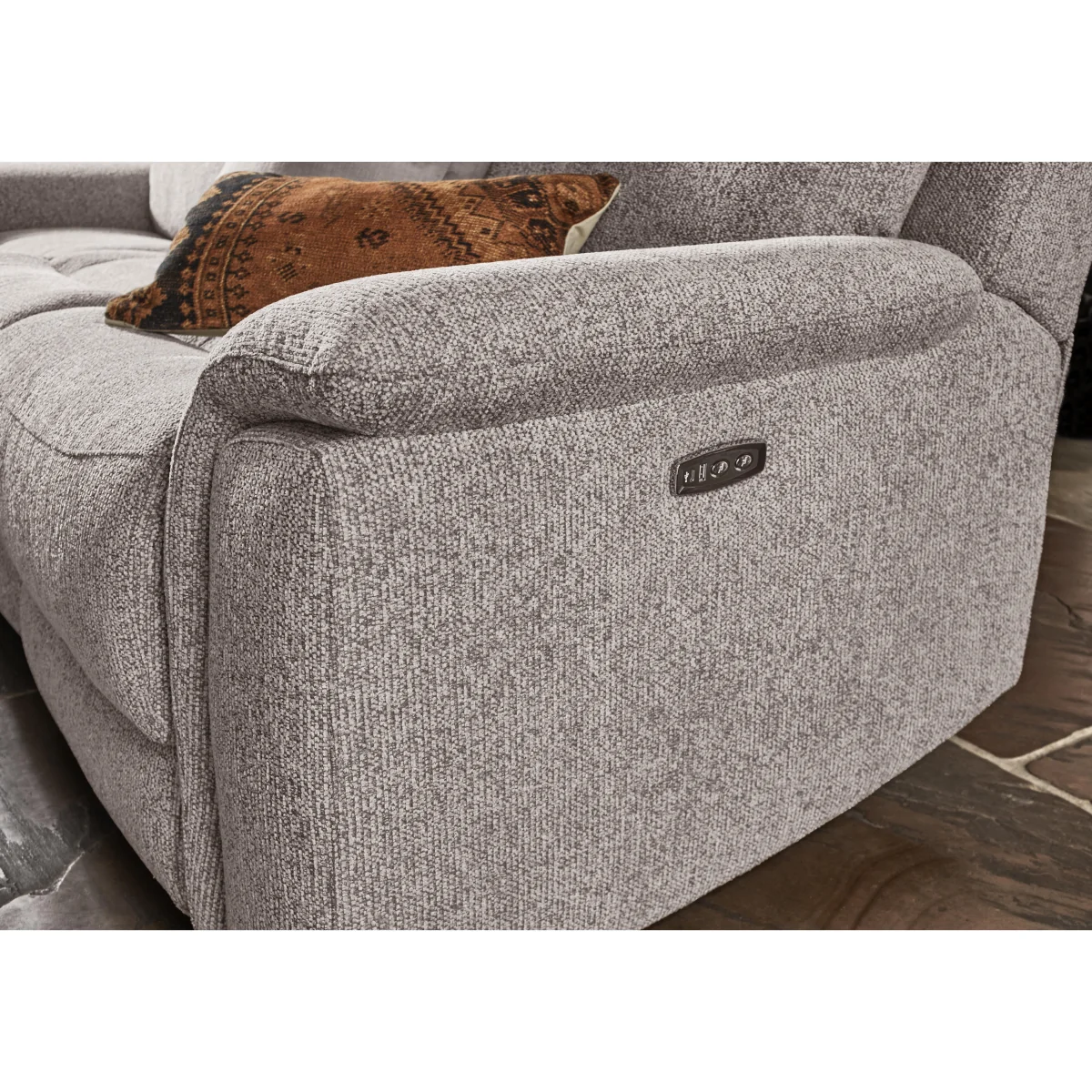Comfort Story - Chill 3 Seater Power Recliner Sofa with Bluetooth and Drop Down Console - R110 Sand - Sofas and Armchairs - In Time for Christmas – image 8