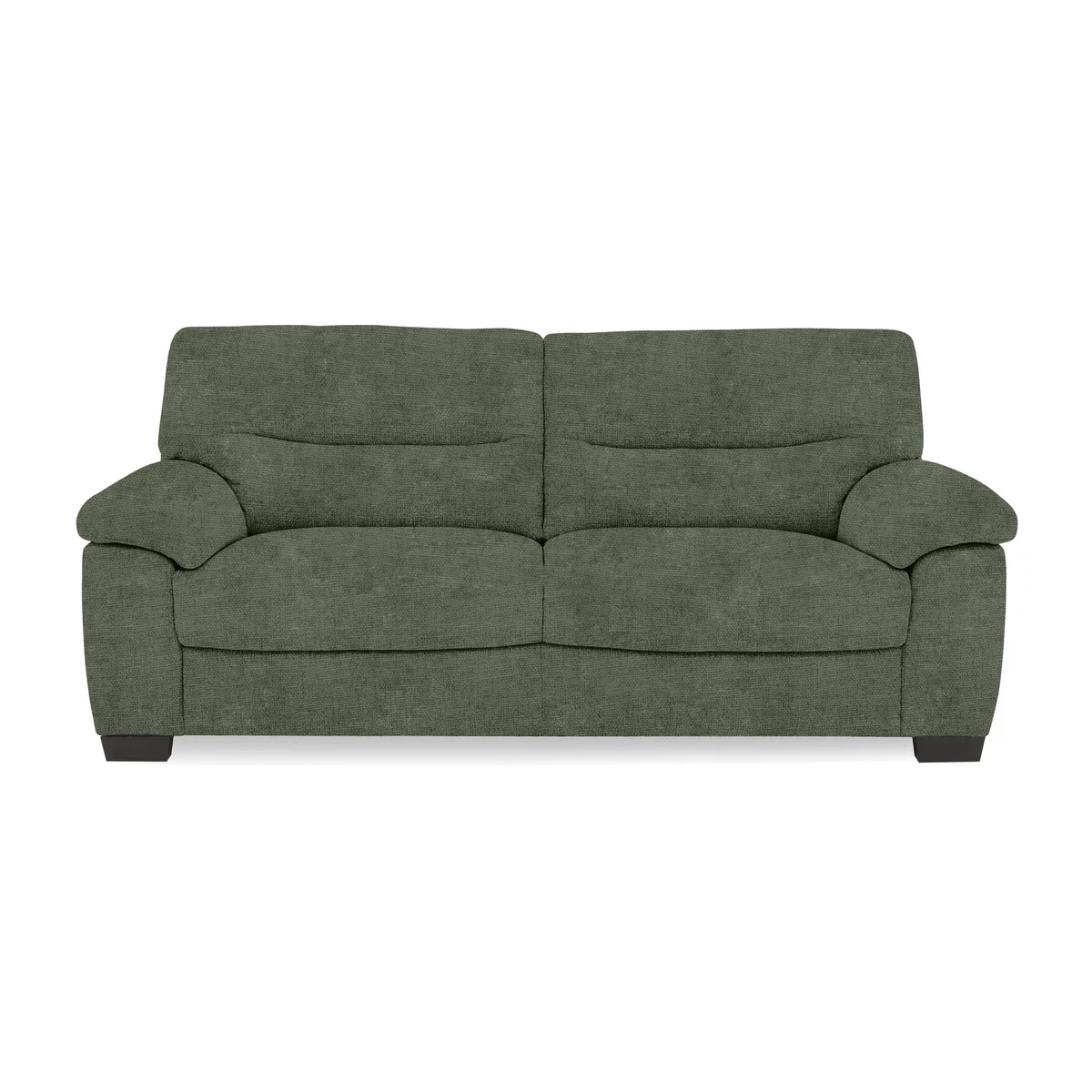 Hetty 3 Seater Fabric Sofa - Olive Green – image 1