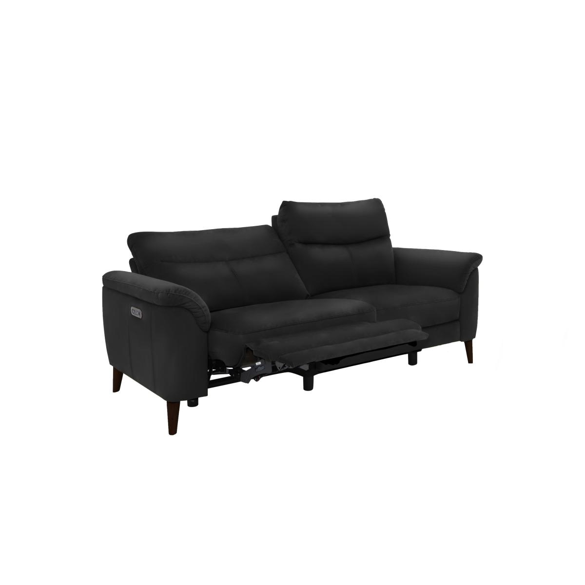 Morgan 3 Seater Leather Sofa - Chocolate – image 6