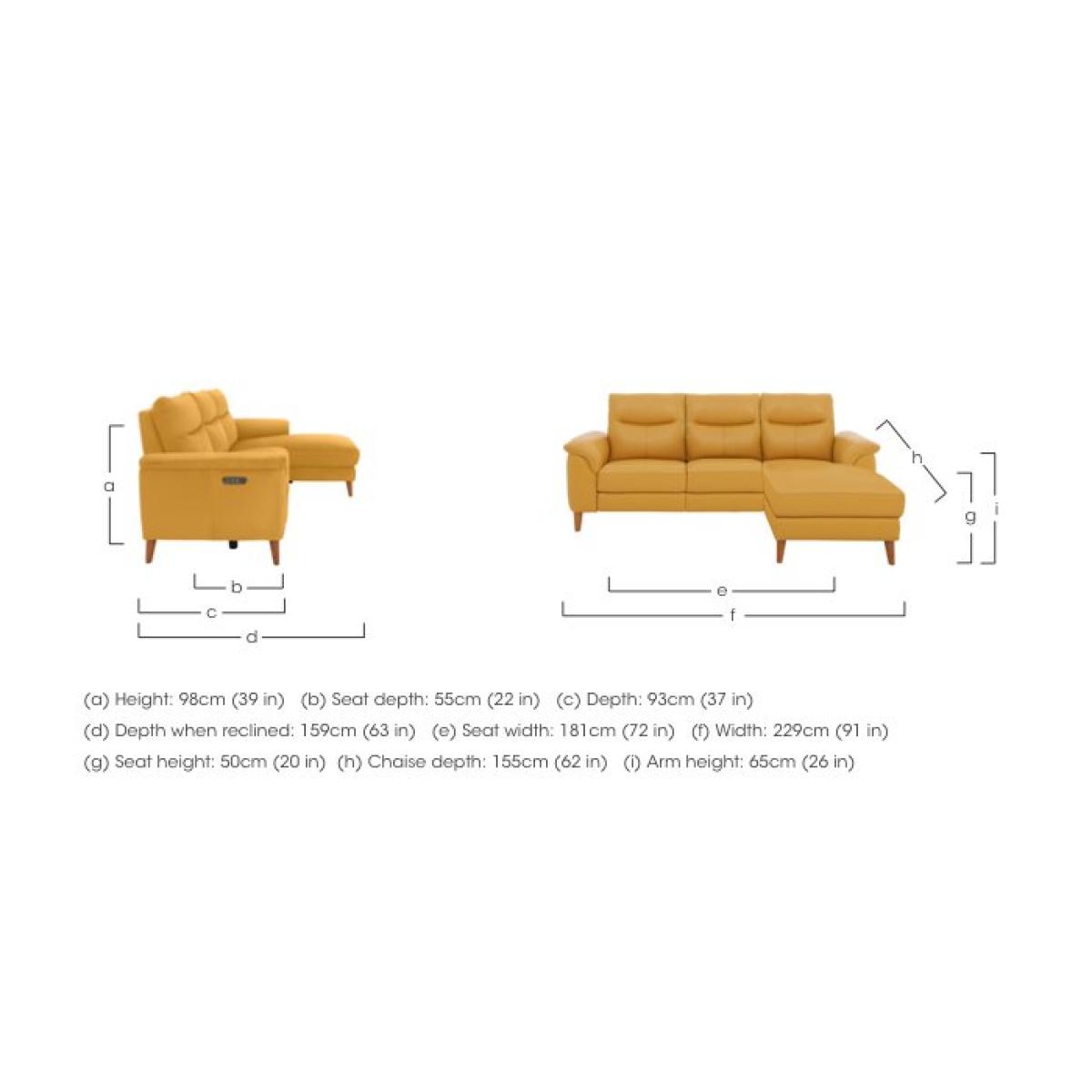 Morgan 3 Seater Leather Sofa - Chocolate – image 7