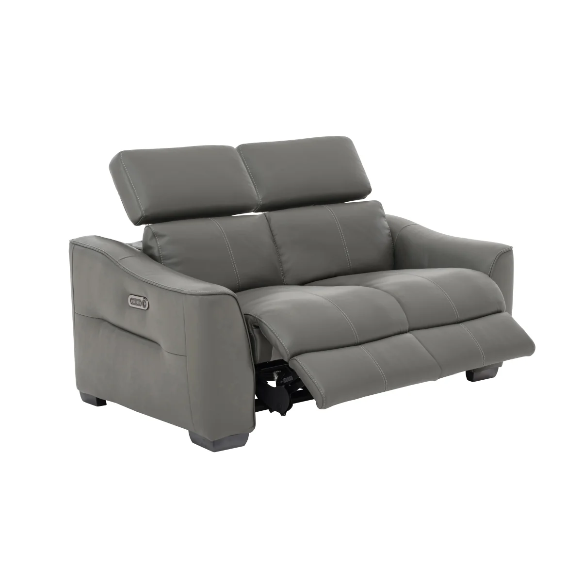 World of Leather - Xavier 2 Seater Leather Sofa - Classic Black - Sofas and Armchairs - In Time for Christmas – image 2