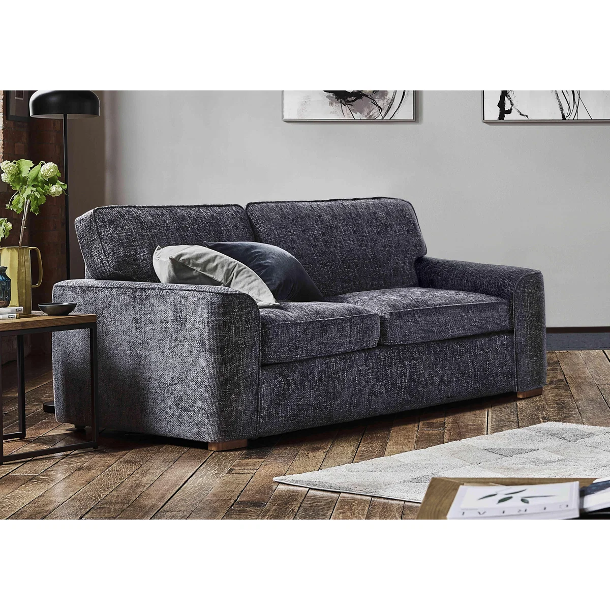 Emilia 4 Seater Sofa - Dolphin – image 2