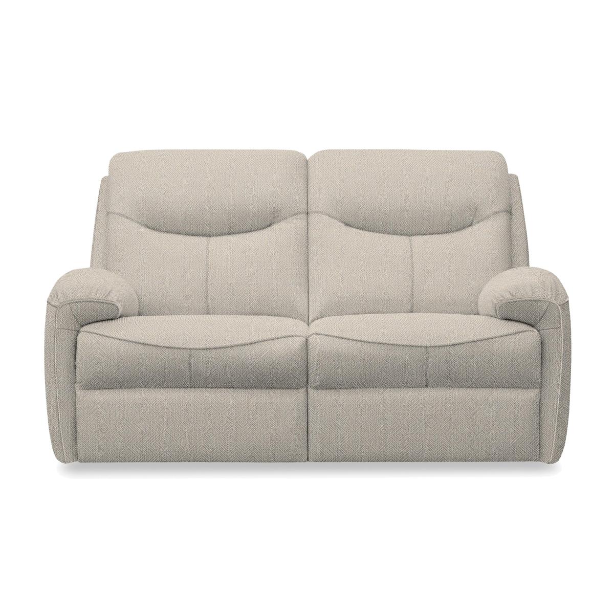 G Plan - Amesbury Fabric 2 Seater Sofa with Power Recliner - Nebular Pebble – image 1