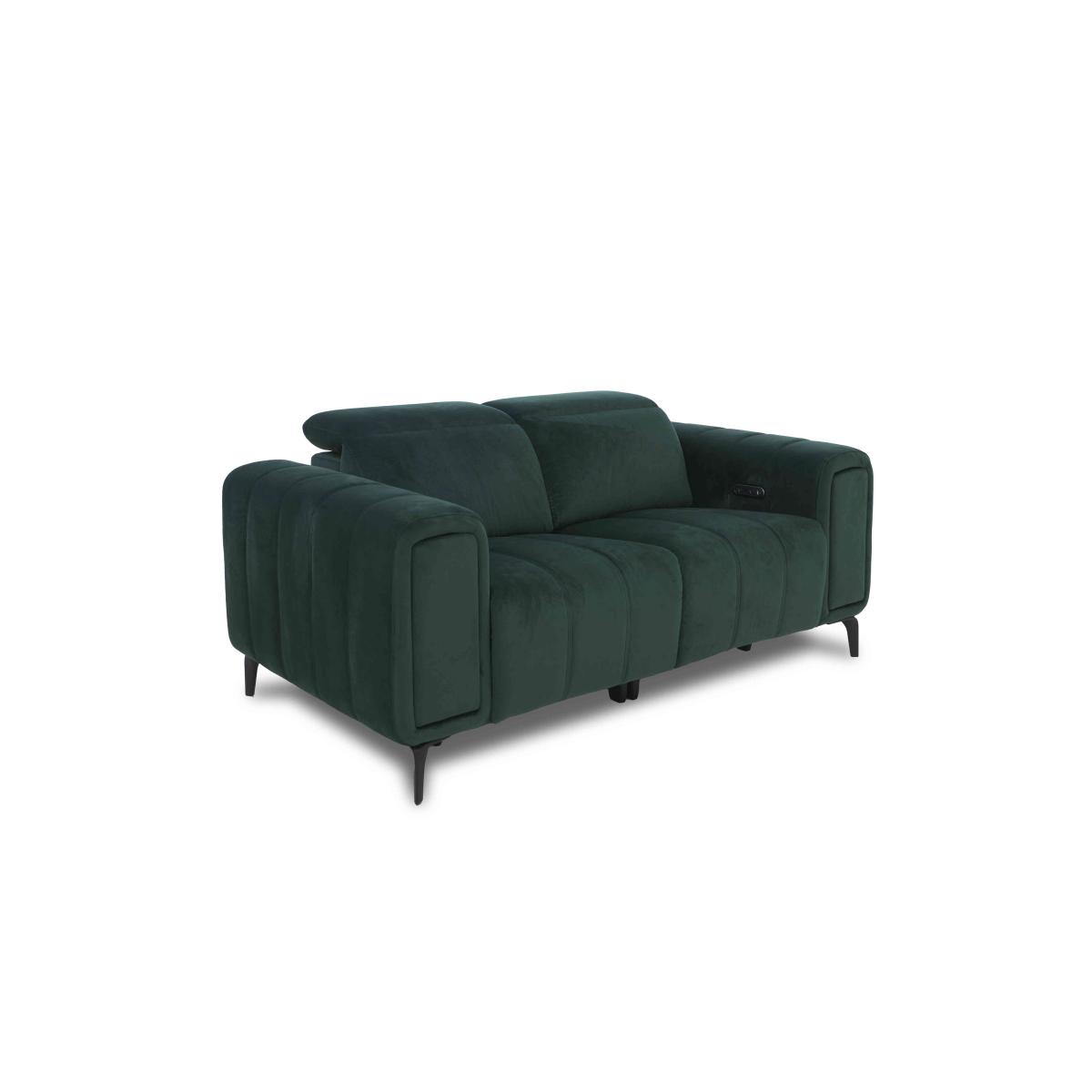 Elphaba Fabric 2 Seater Sofa with Storage Arms – image 8