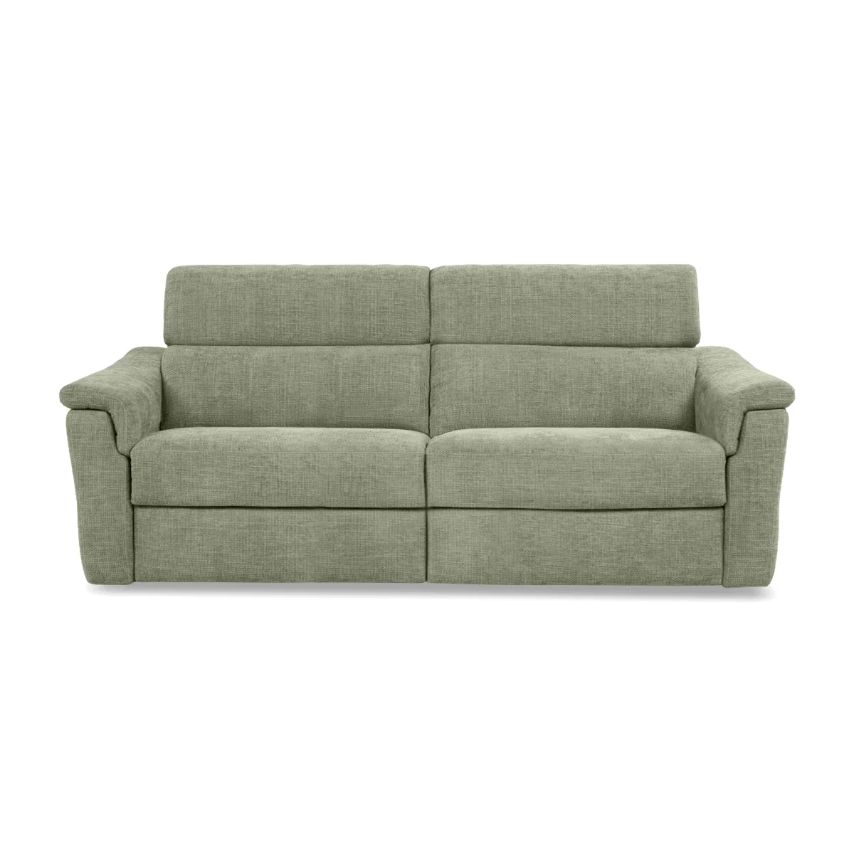 Nicoletti - Bella 3 Seater Fabric Power Recliner Sofa with Power Headrests – image 1