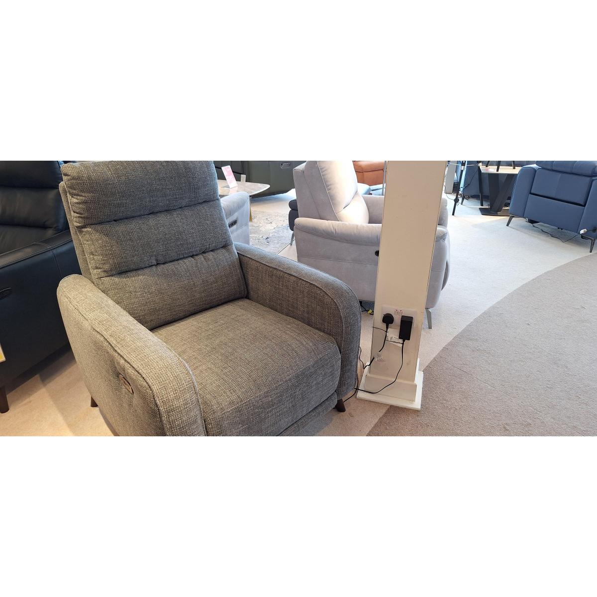 Quinn 3 seater power sofa and power chair – image 2