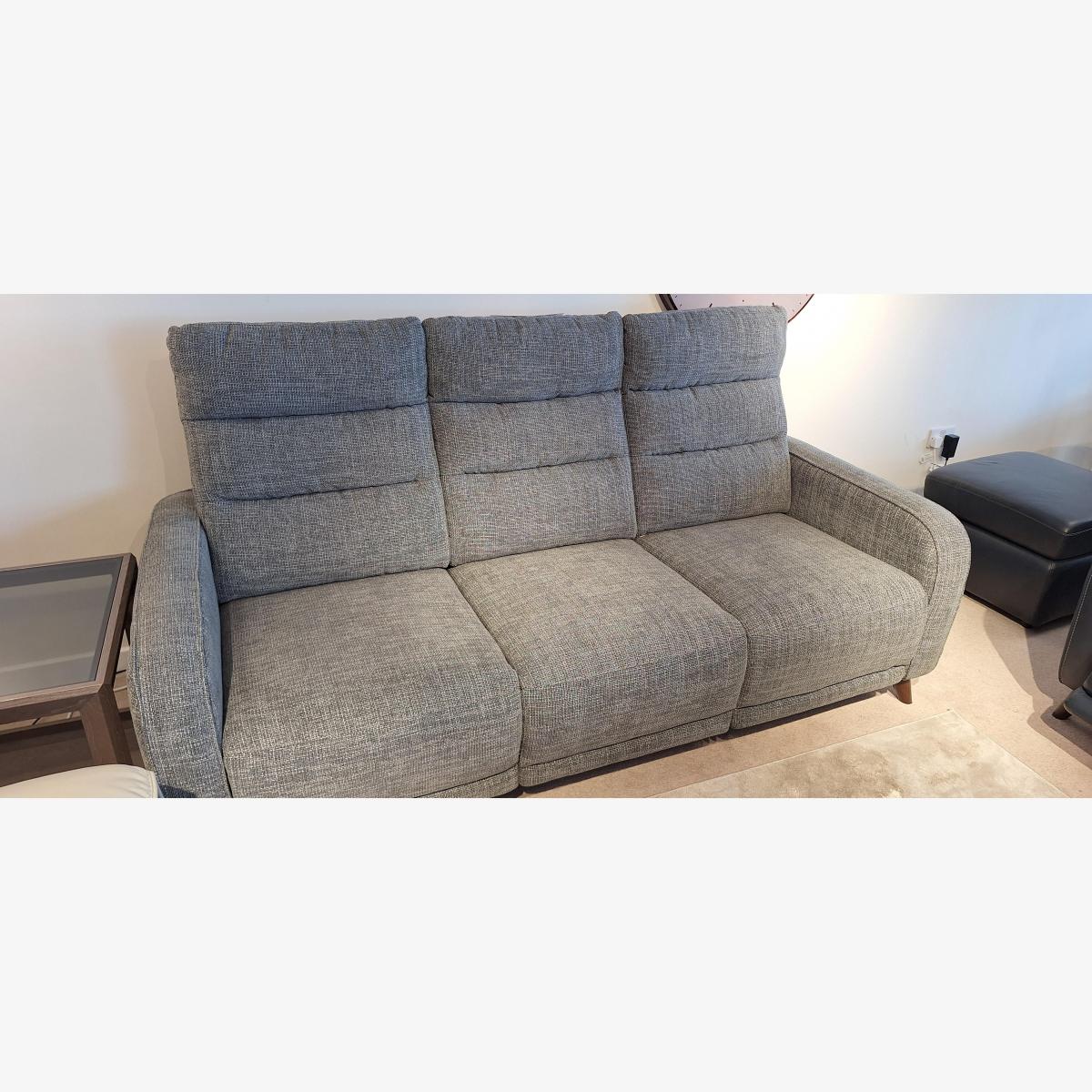 Quinn 3 seater power sofa and power chair – image 1