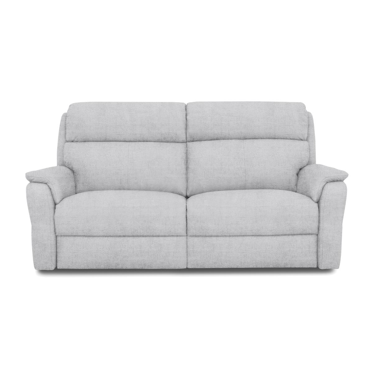 Nicoletti - Vito Fabric 3 Seater Sofa with Power Recliner - Baobab Ghiaccio – image 1
