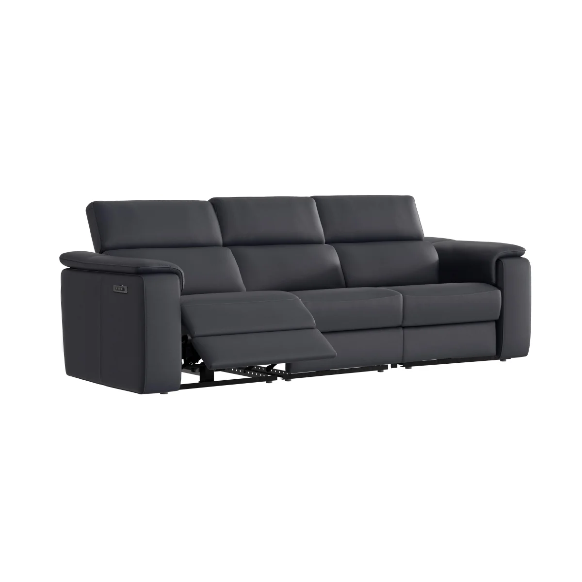Nicoletti - Canto 3 Seater 3 Cushion Leather Sofa – image 3