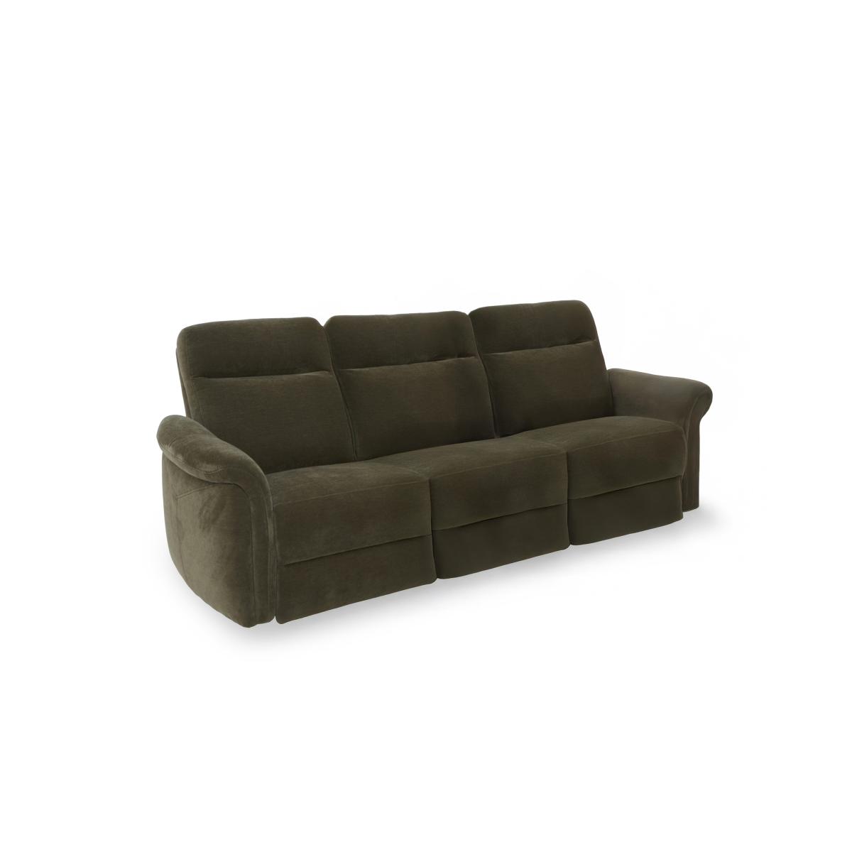 Dublin Fabric 3 Seater Sofa - Weave Stone – image 3
