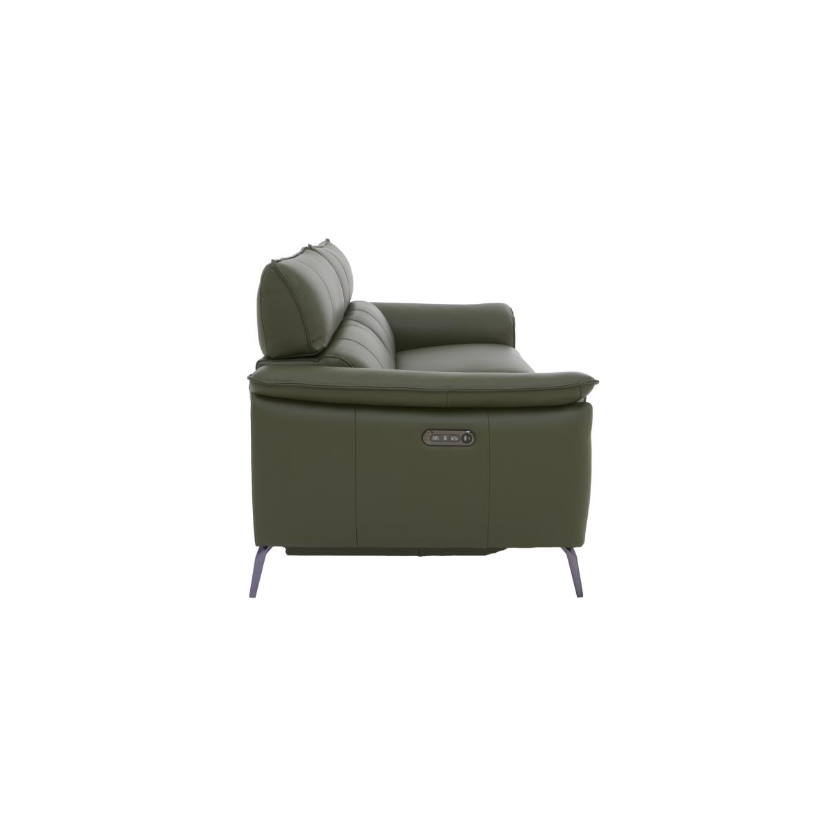 Jude 3 Seater Leather Sofa - Montana Barley – image 12