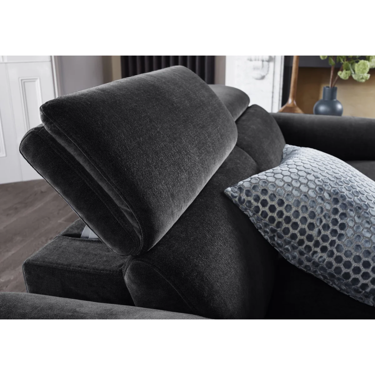 Dolomite 2 Seater Fabric Power Recliner Sofa with Power Headrests and Console - Sofas and Armchairs - In Time for Christmas – image 3