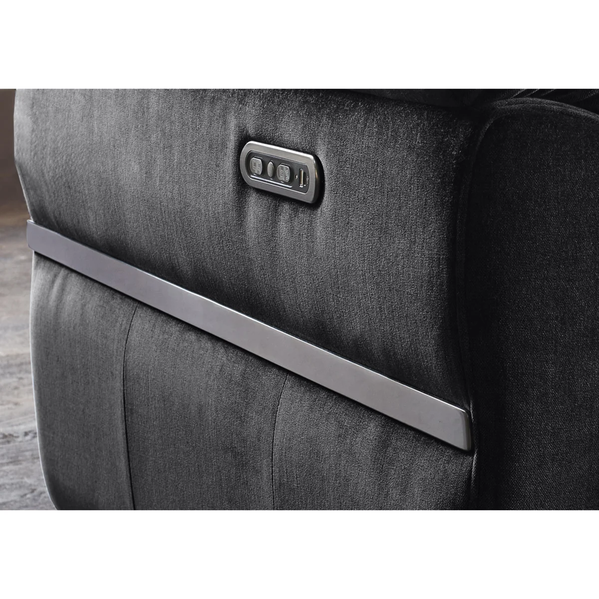 Dolomite 2 Seater Fabric Power Recliner Sofa with Power Headrests and Console - Sofas and Armchairs - In Time for Christmas – image 6