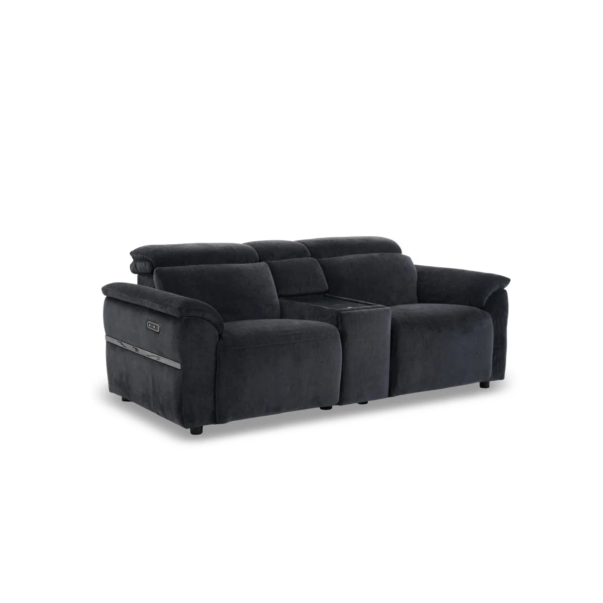 Dolomite 2 Seater Fabric Power Recliner Sofa with Power Headrests and Console - Sofas and Armchairs - In Time for Christmas – image 7