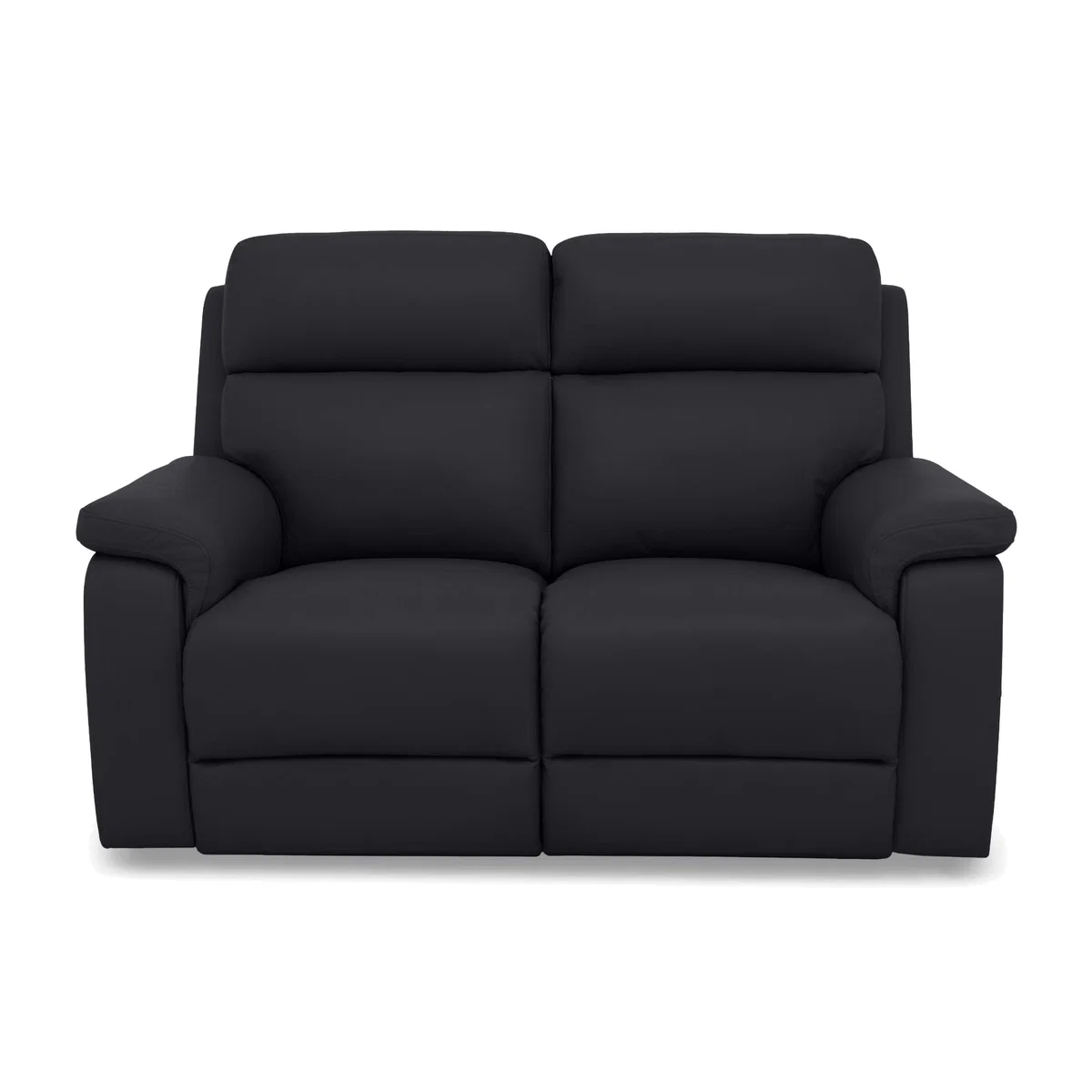 Raven Leather 2 Seater Sofa with Power Recliner - Lavender – image 1