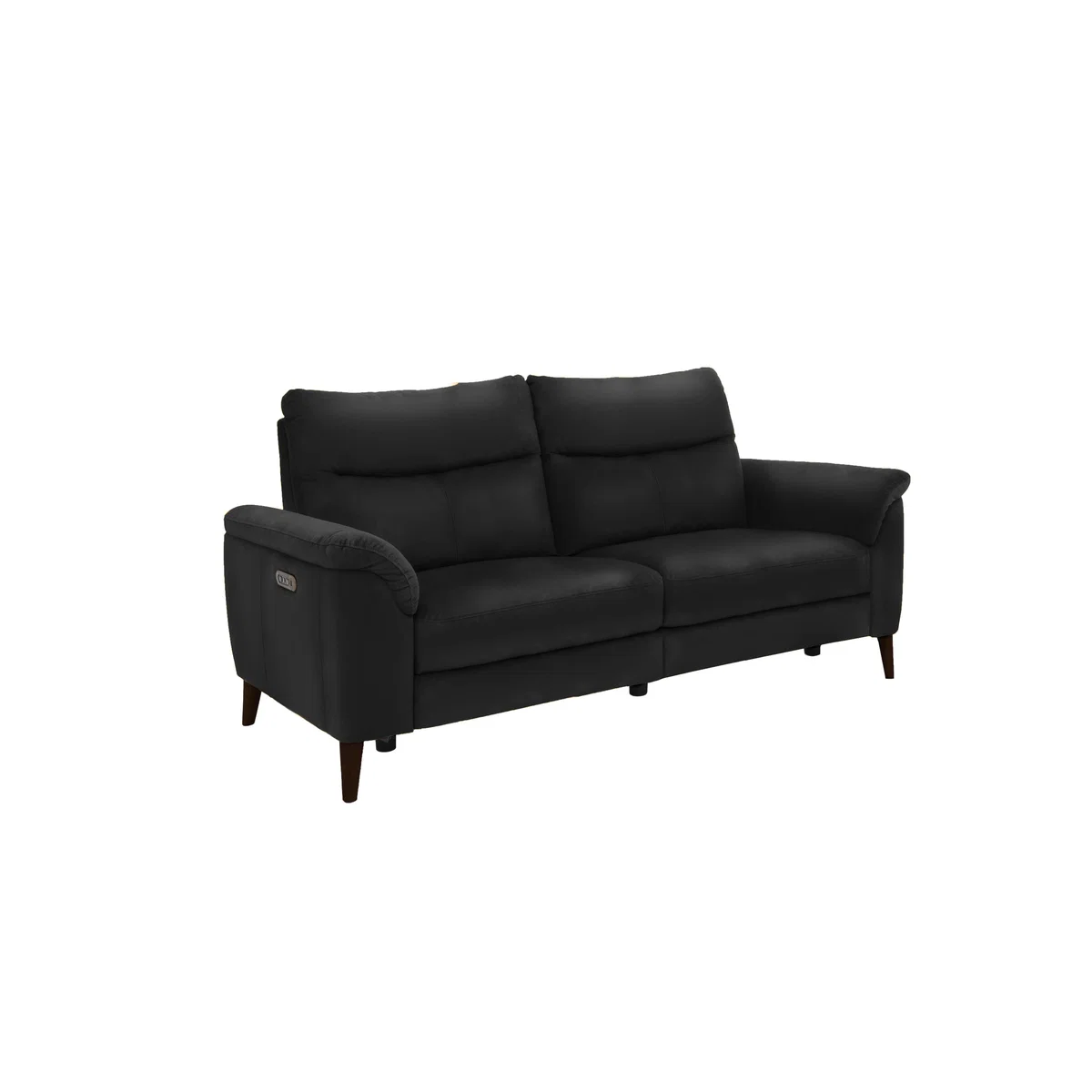 Morgan 3 Seater Leather Sofa - Bone China – image 4