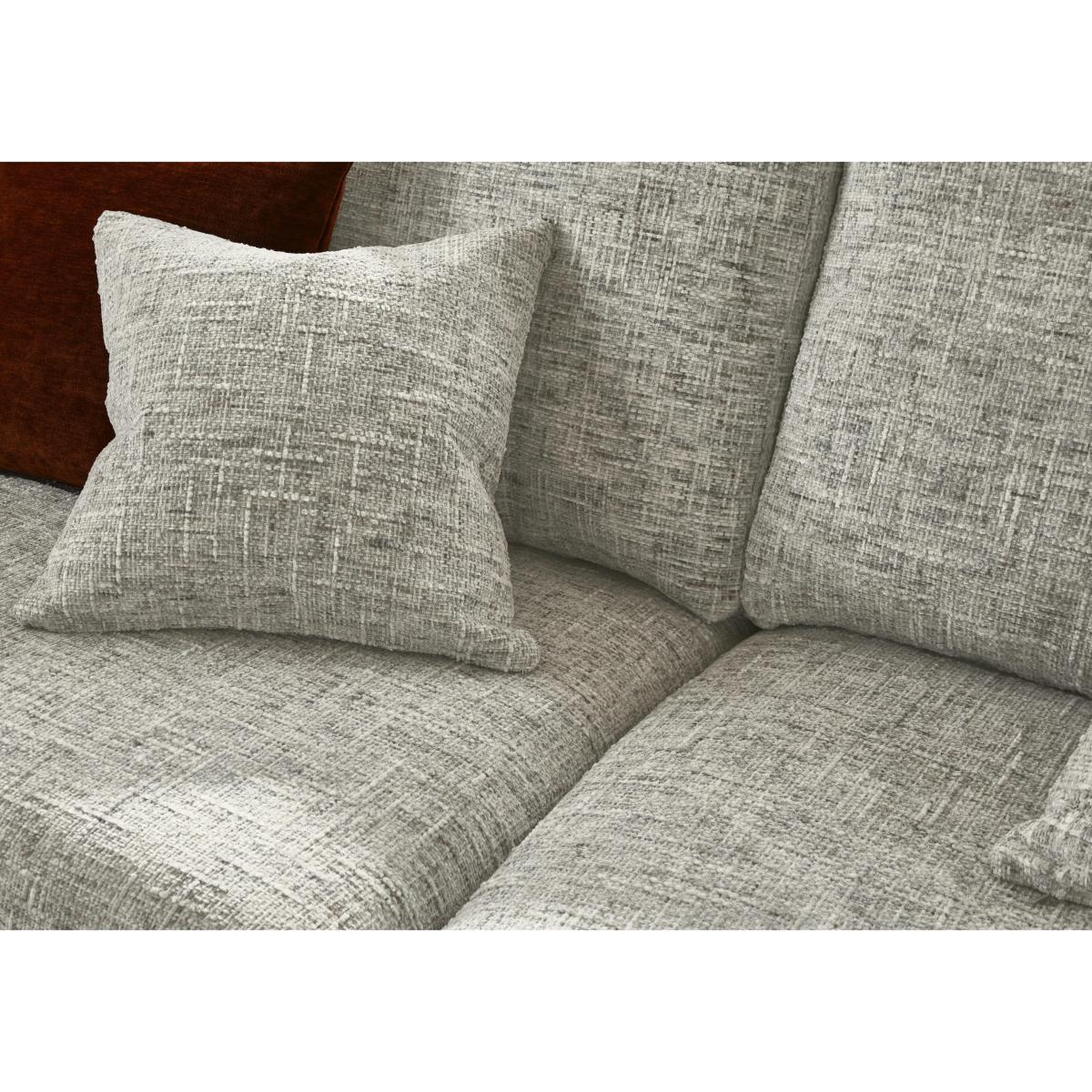 Jackson 3 Seater Fabric Sofa - Frost – image 3