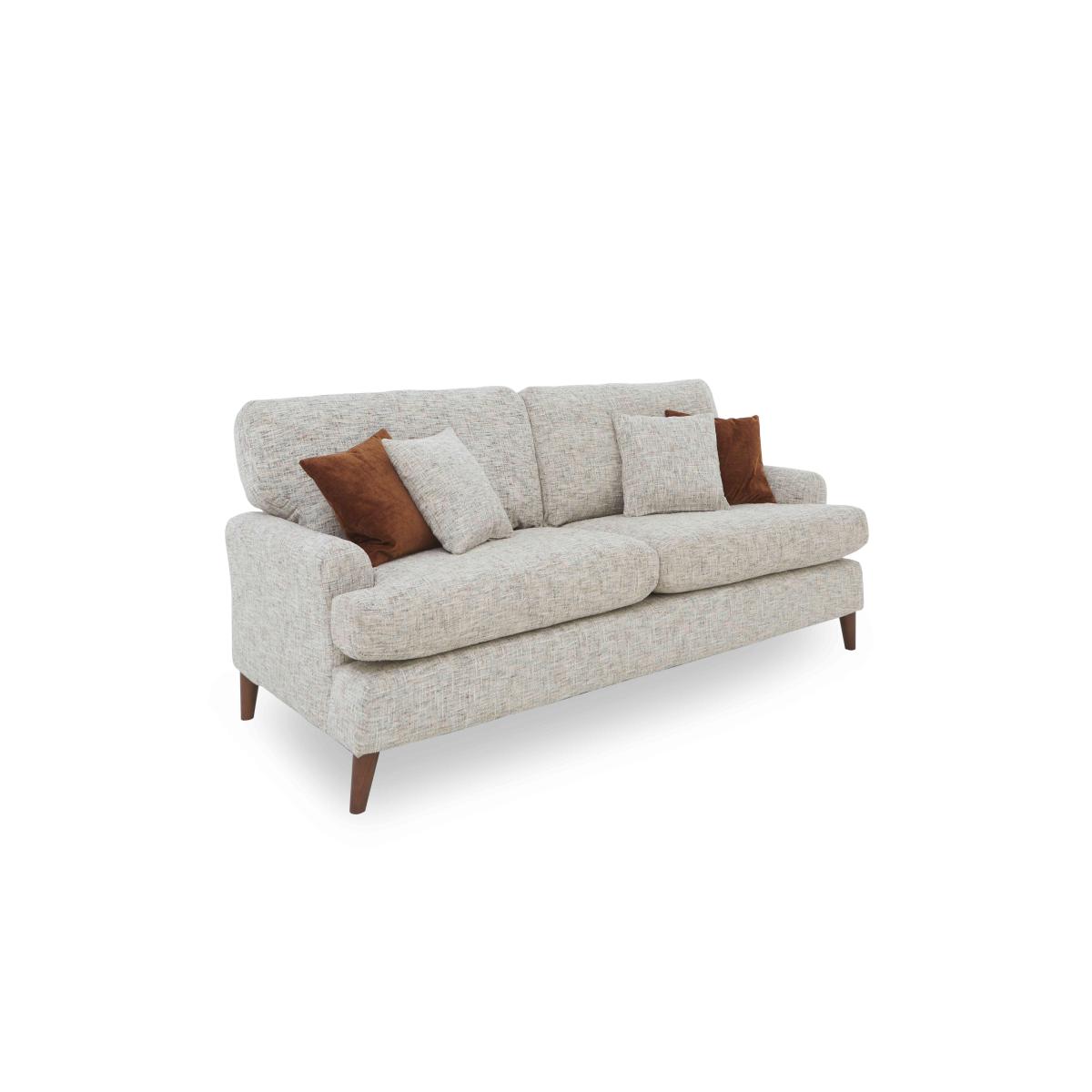 Jackson 3 Seater Fabric Sofa - Frost – image 4