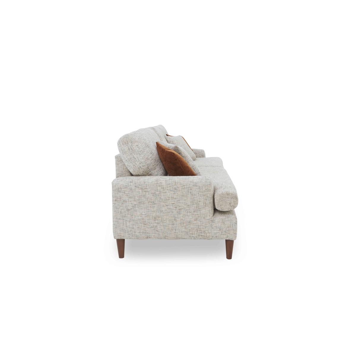 Jackson 3 Seater Fabric Sofa - Frost – image 5
