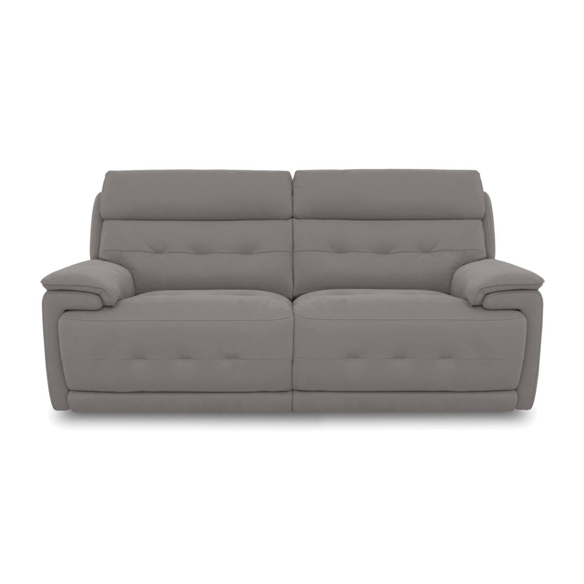 Brescia Fabric 3 Seater Sofa with Power Recliner – image 1