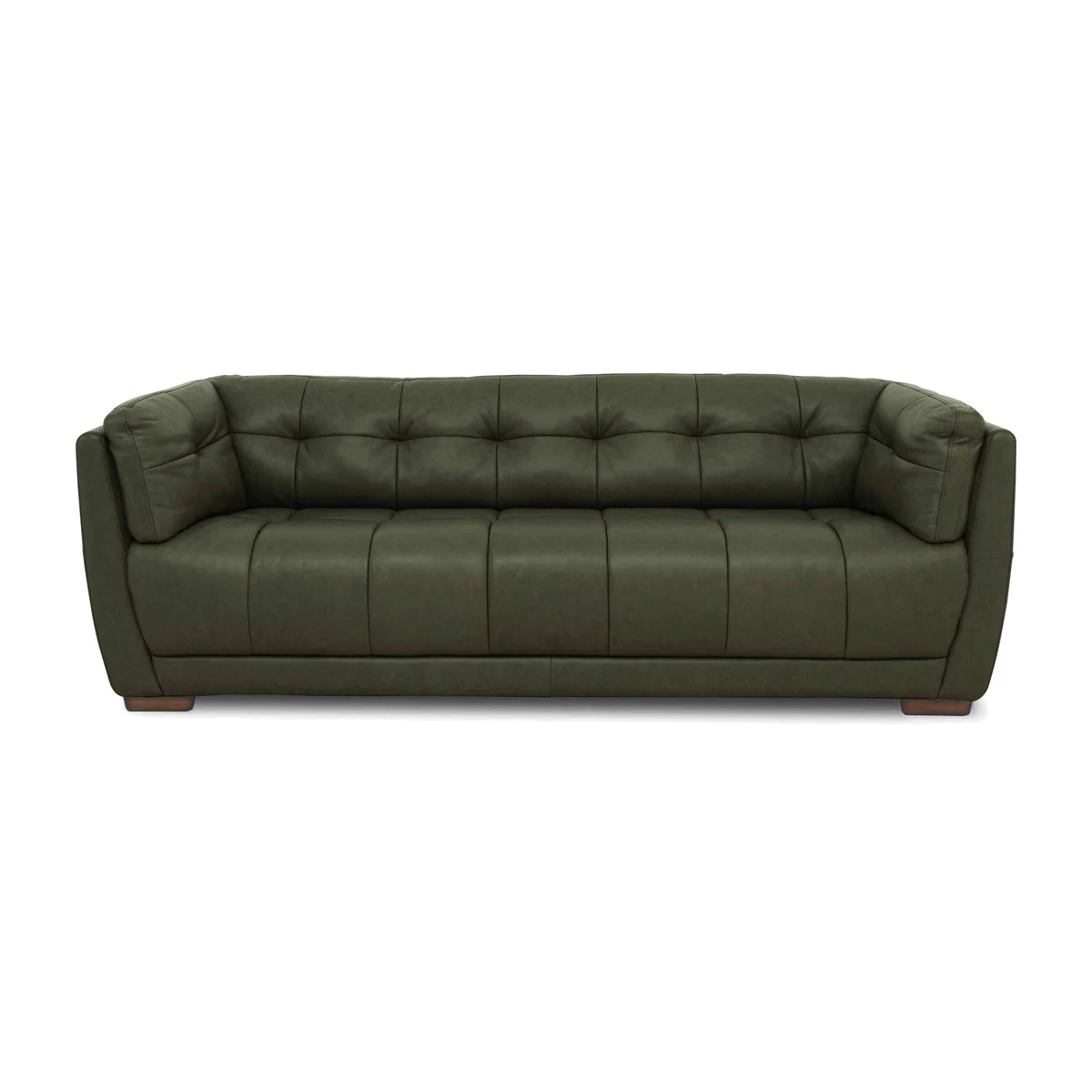 At The Helm - Cartier Leather 4 Seater Sofa - Emerald – image 1
