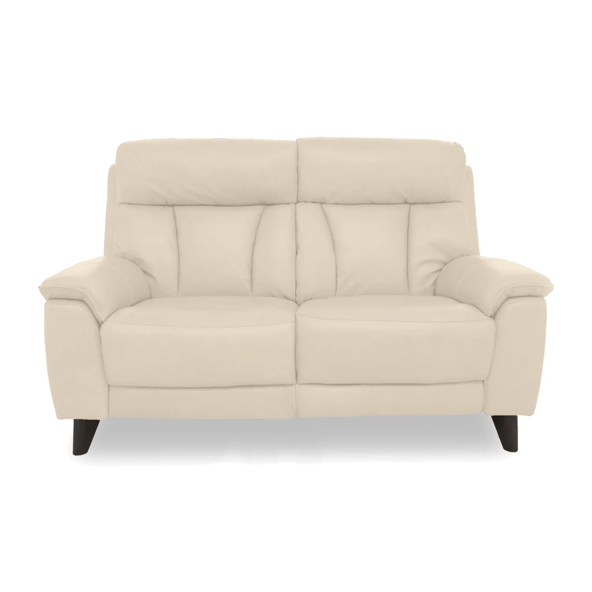 World of Leather - Dreamer 2 Seater NC Leather Sofa with Power Recliner - NC Bisque – image 1