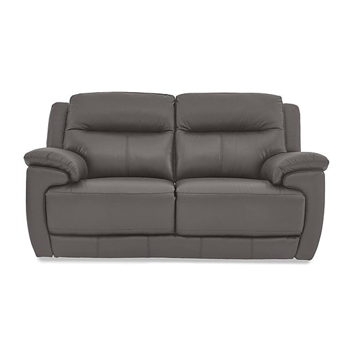 Touch 2 Seater BV Leather Sofa - BV Elephant