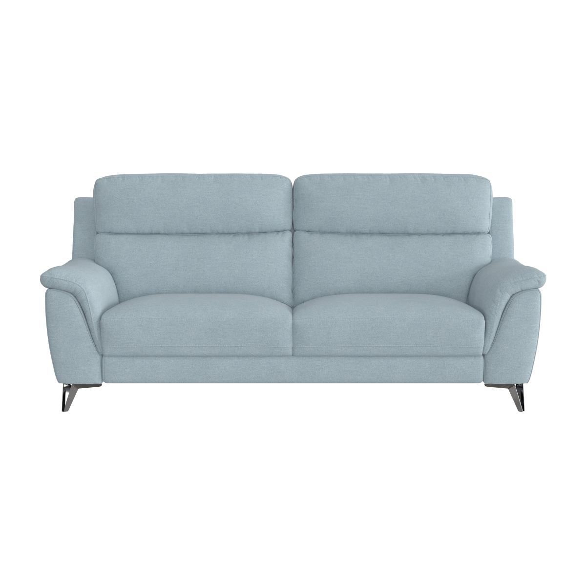Contempo 3 Seater Fabric Sofa - Baby Blue – image 1