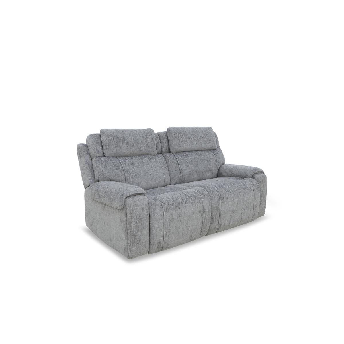 World of Leather - Hollywood Fabric 3 Seater Sofa - Dark Denim – image 2