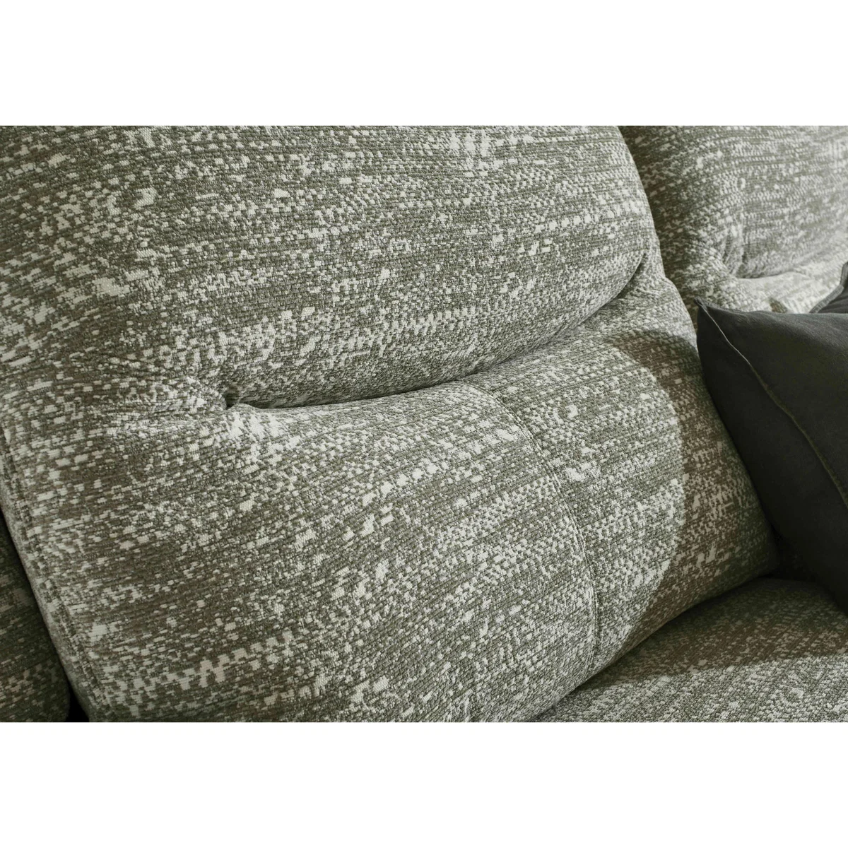 G Plan - Amesbury Fabric 3 Seater Sofa with Power Recliner - Checkers Smoke – image 5