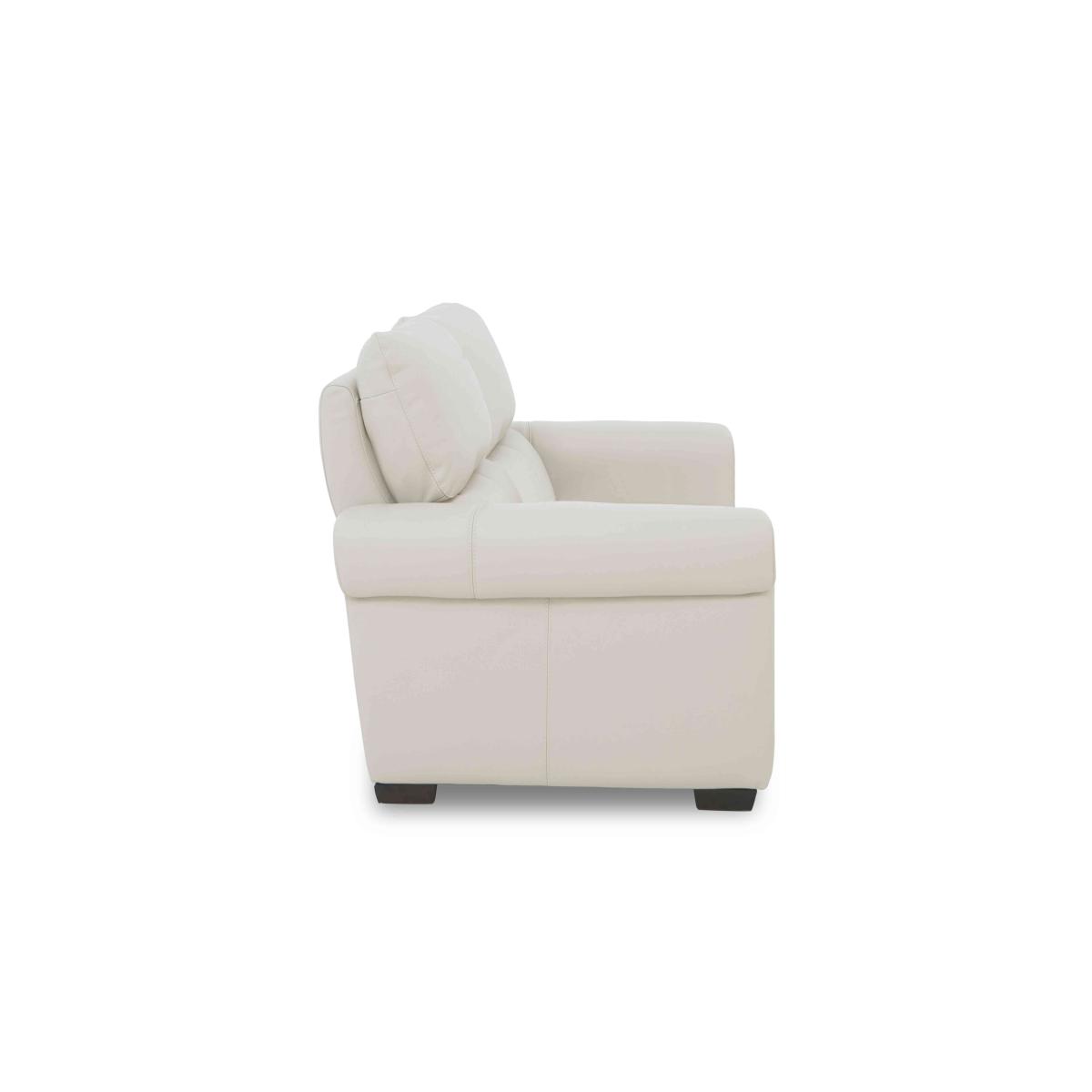 Nixon NC Leather 3 Seater Sofa with Power Recliner - Sleet – image 5