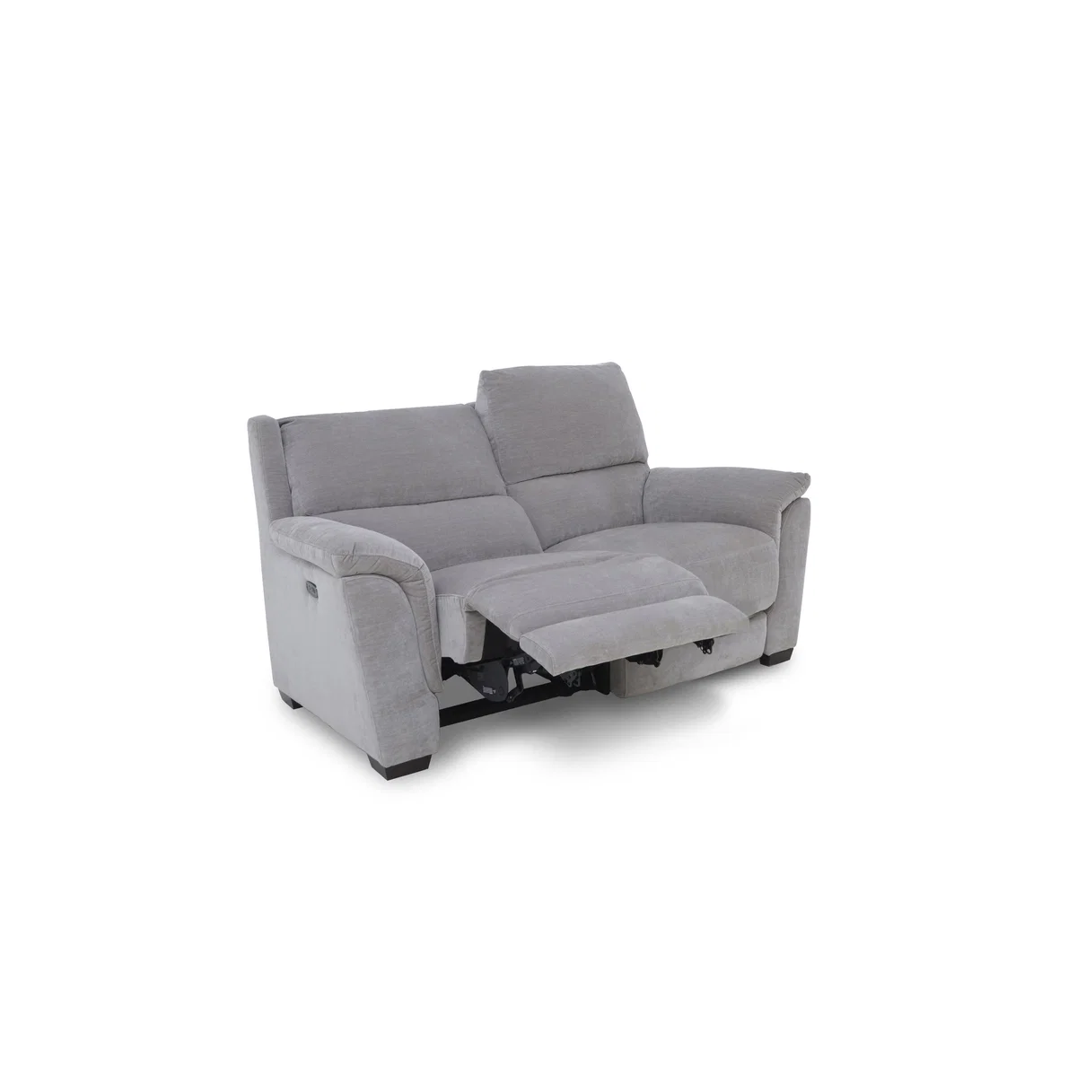 Medio 2 Seater Fabric Sofa with Power Recliner - Panther Grey – image 6
