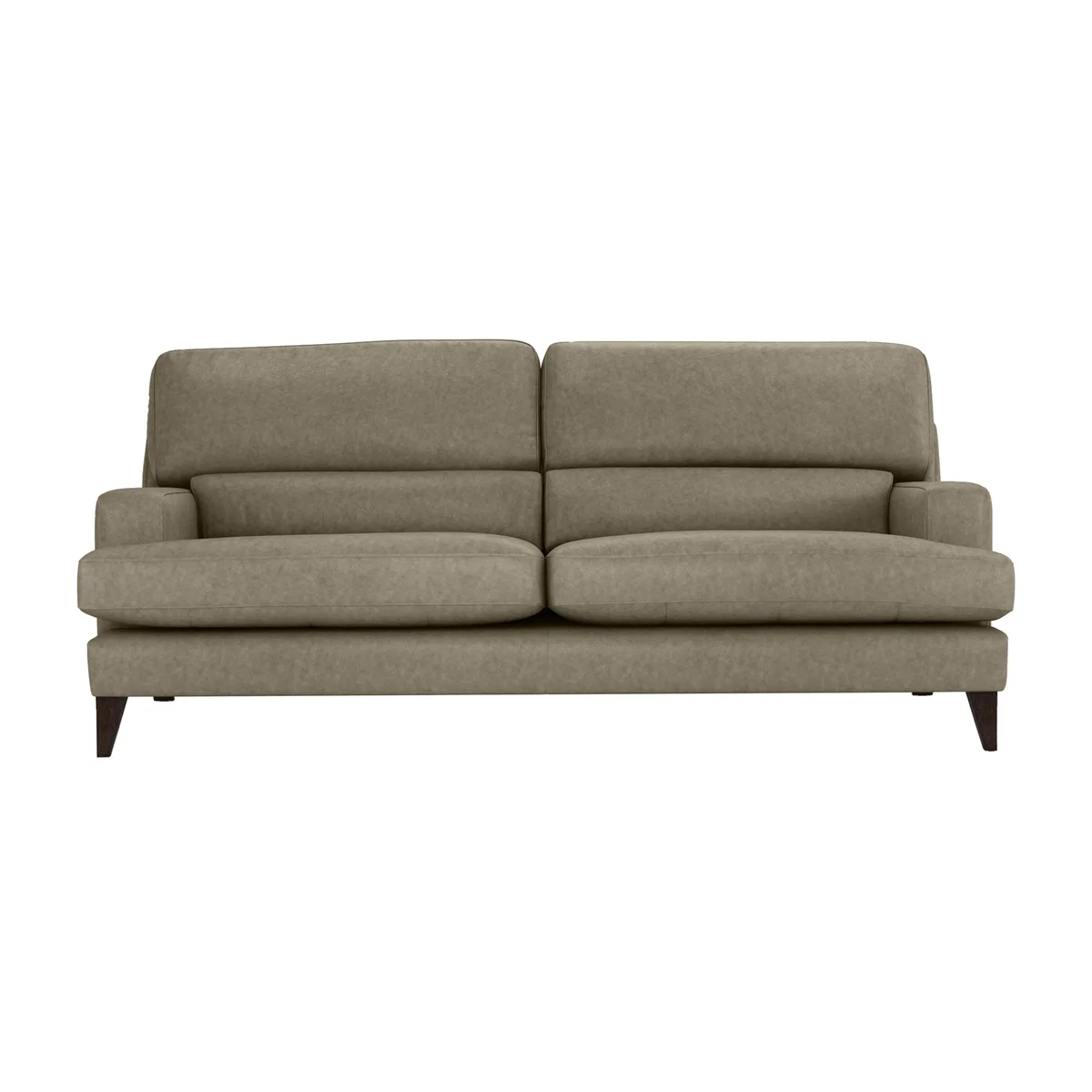 The Lounge Co. - Romilly 4 Seater Fabric Foam Fill Sofa - Quiet Fawn – image 1