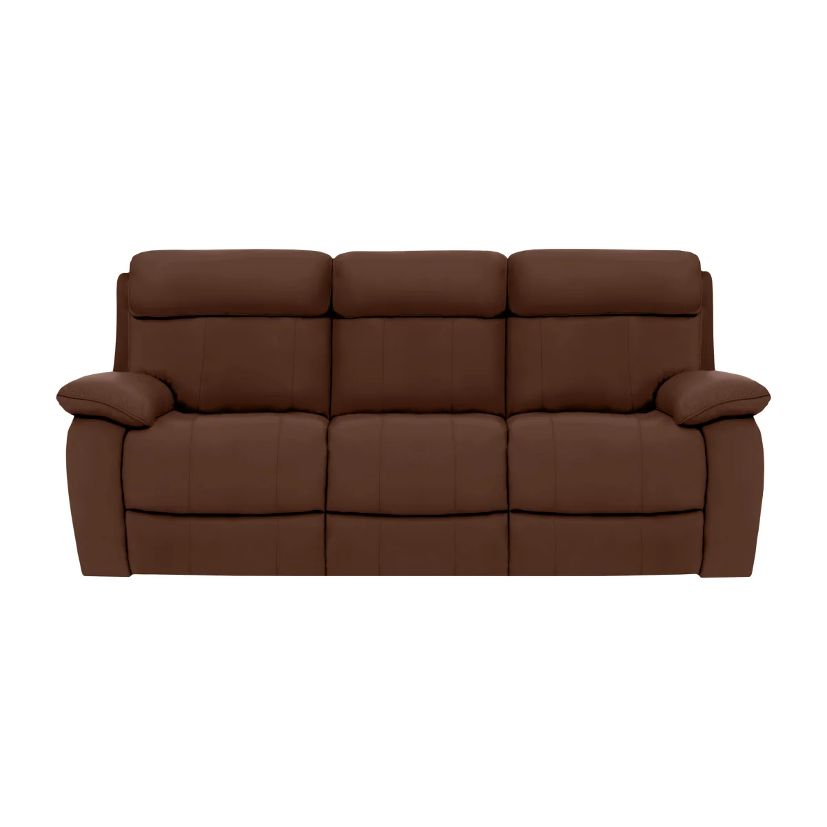 World of Leather - Moreno 3 Seater Leather Sofa with Power Recliner - Sofas and Armchairs - In Time for Christmas – image 1