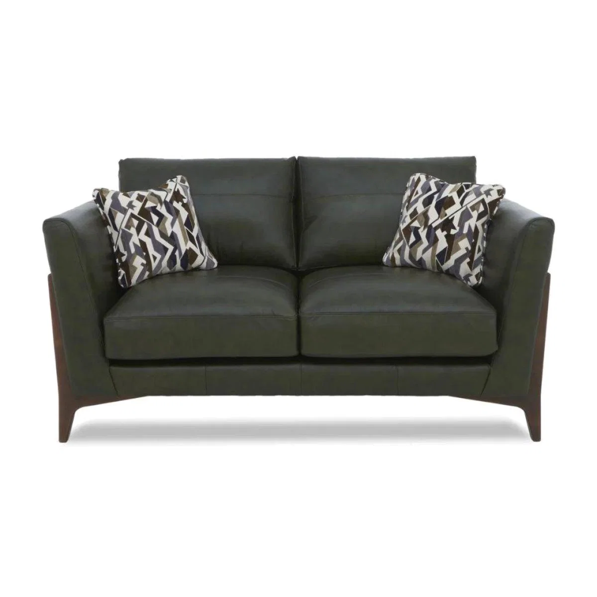 Iris 2 Seater Leather Sofa – image 1
