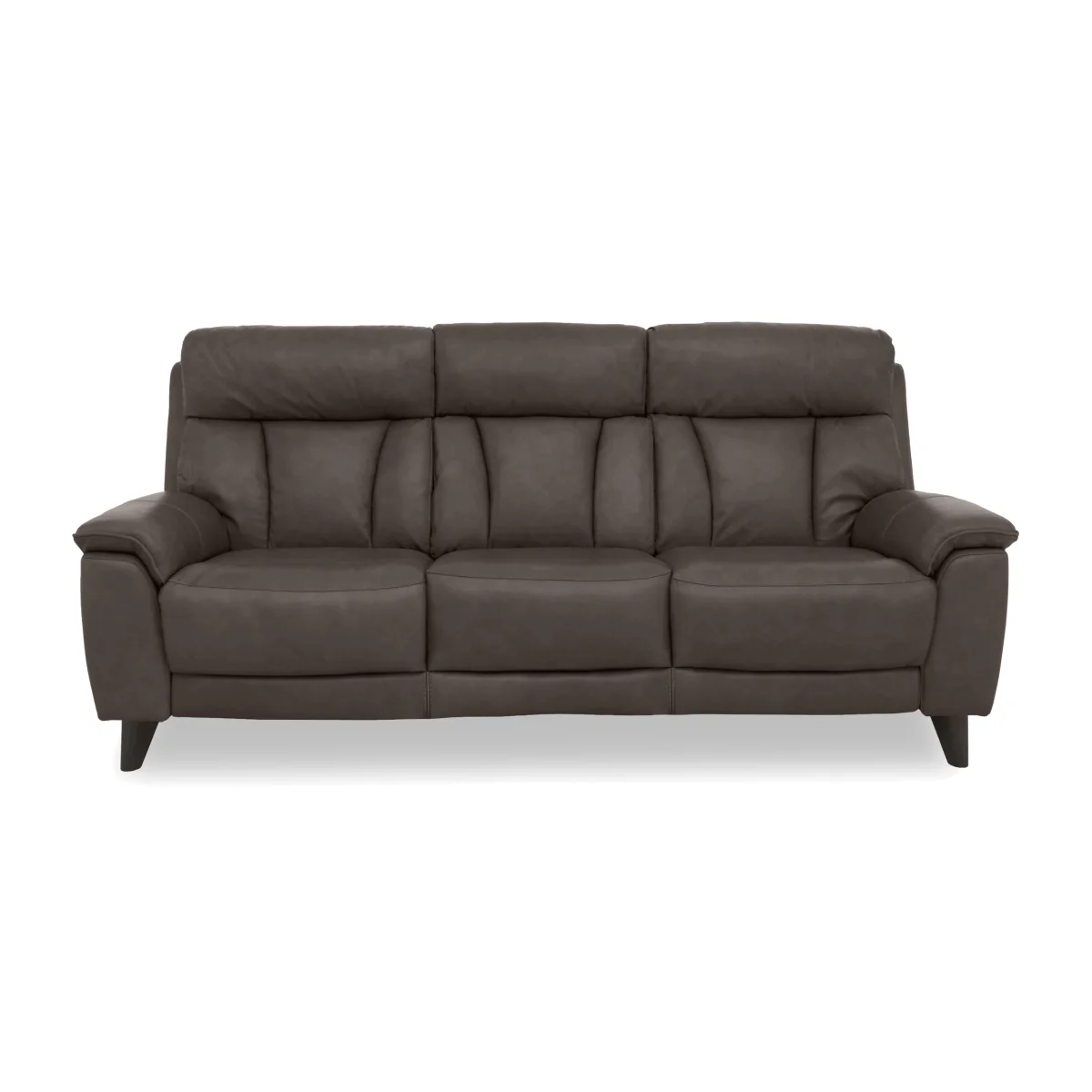 World of Leather - Dreamer 3 Seater Leather Sofa - Dark Chocolate – image 1