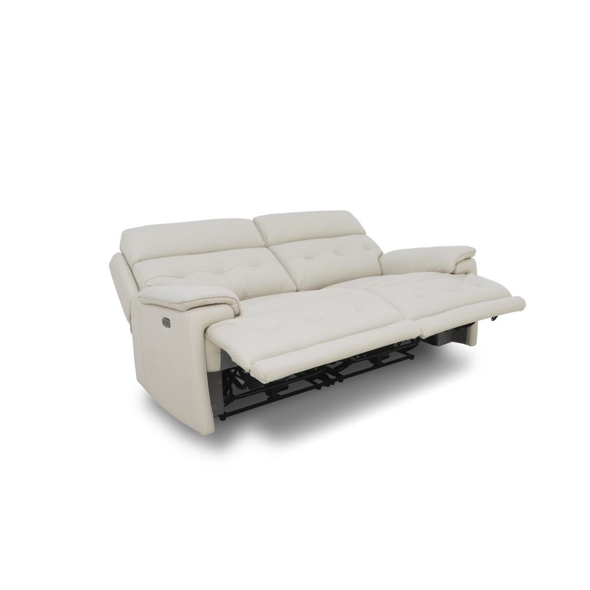 Brescia Leather 2 Seater Sofa - NC Pebble – image 9