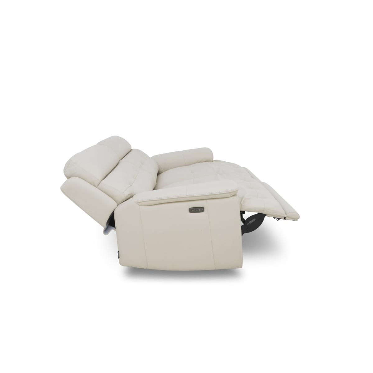Brescia Leather 2 Seater Sofa - NC Pebble – image 10