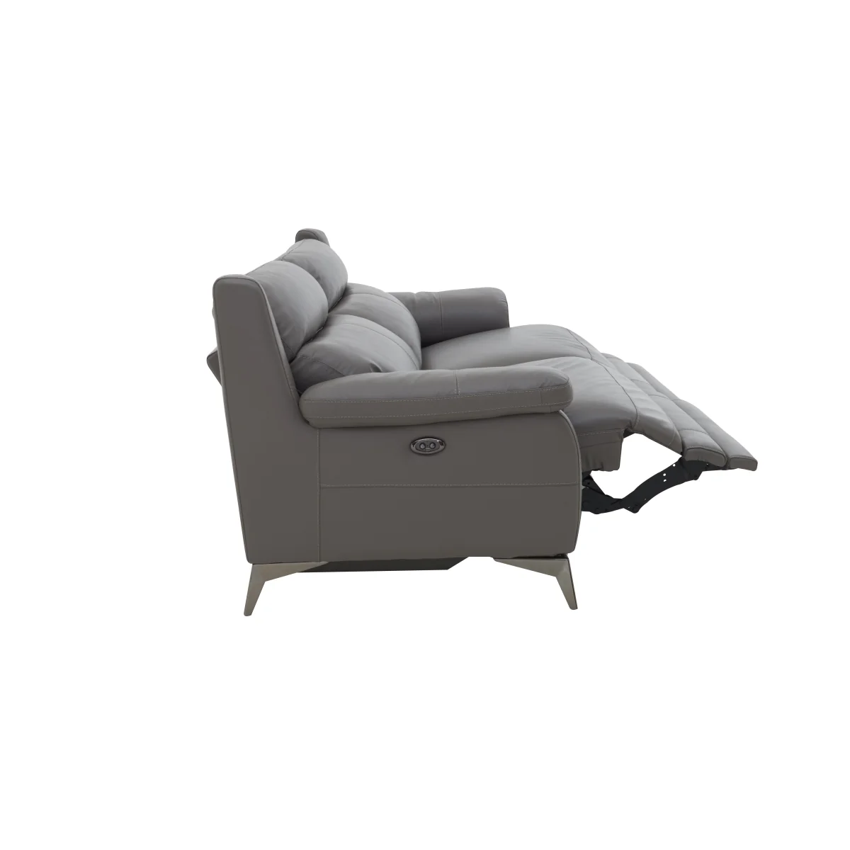 World of Leather - Missouri 2 Seater NC Leather Power Recliner Sofa - NC Bisque – image 8