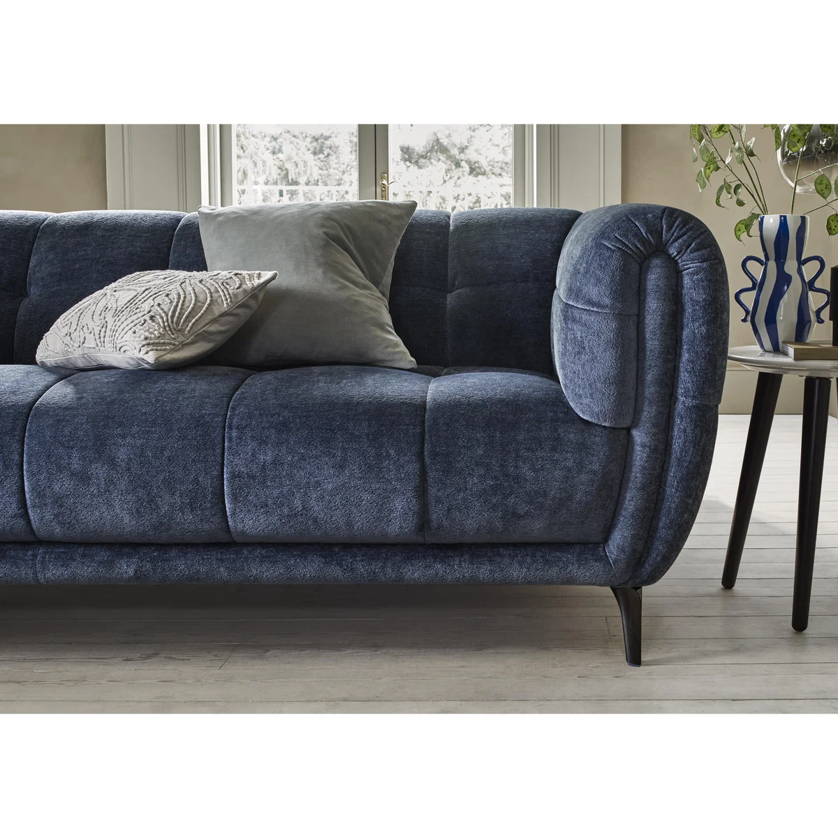 Sienna Two 2 Seater Fabric Sofas Set – image 2