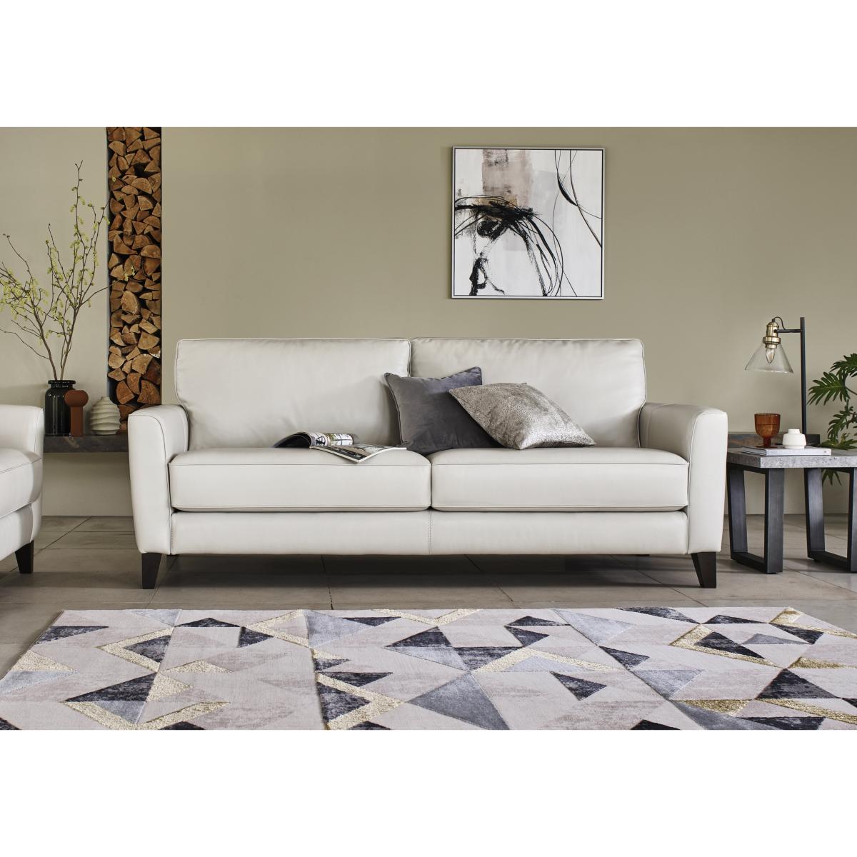 Brondby 3 Seater NC Leather Sofa - NC Ocean Blue – image 2