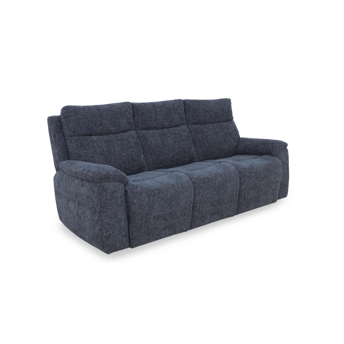 Aero Fabric 3 Seater Sofa - Dexter Stone – image 2