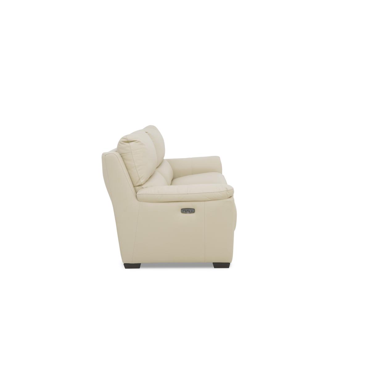 Compact Collection Medio 2 Seater NC Leather Sofa with Power Recliner - Carribean Sea – image 7