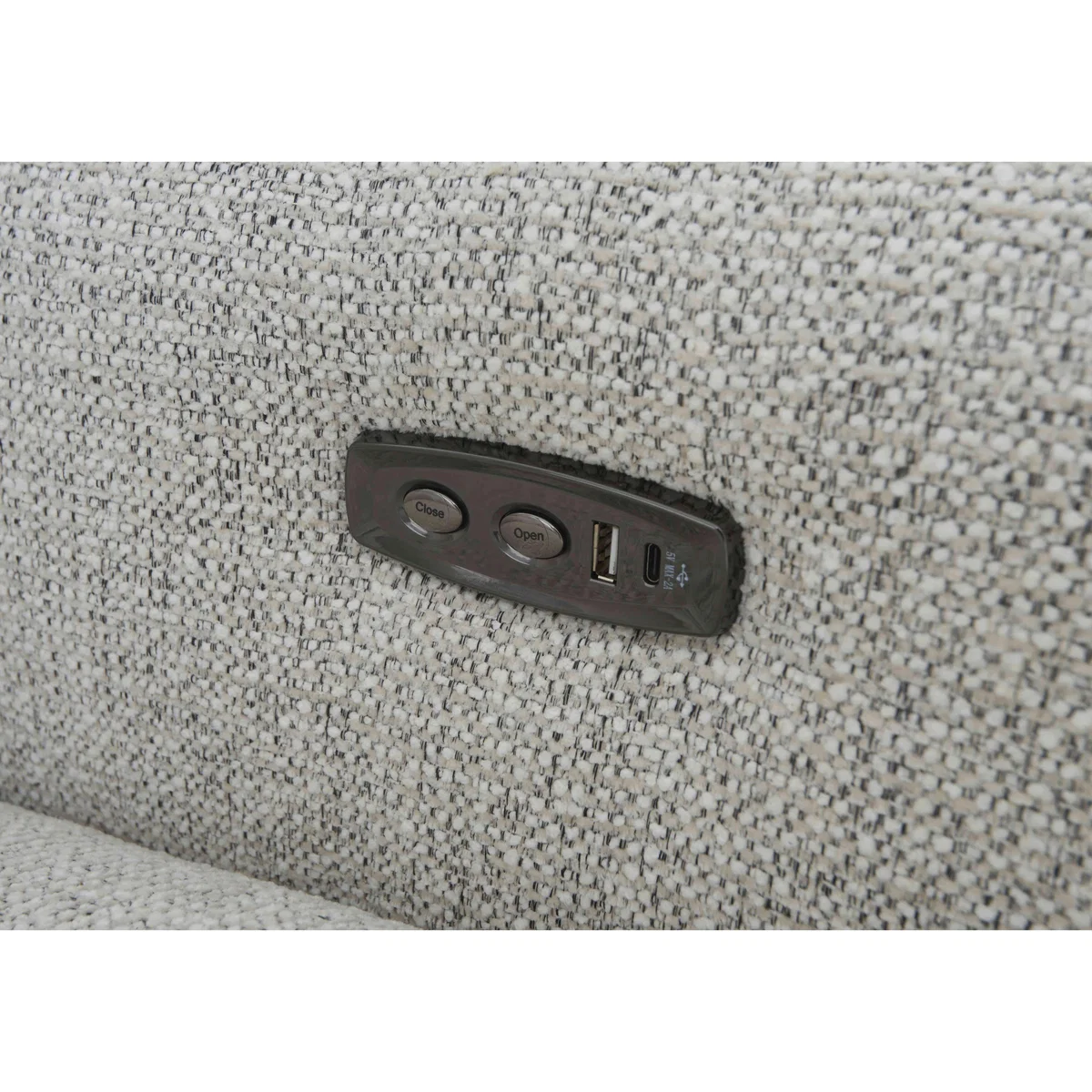 Nixon Fabric 3 Seater Sofa - Ivory – image 4