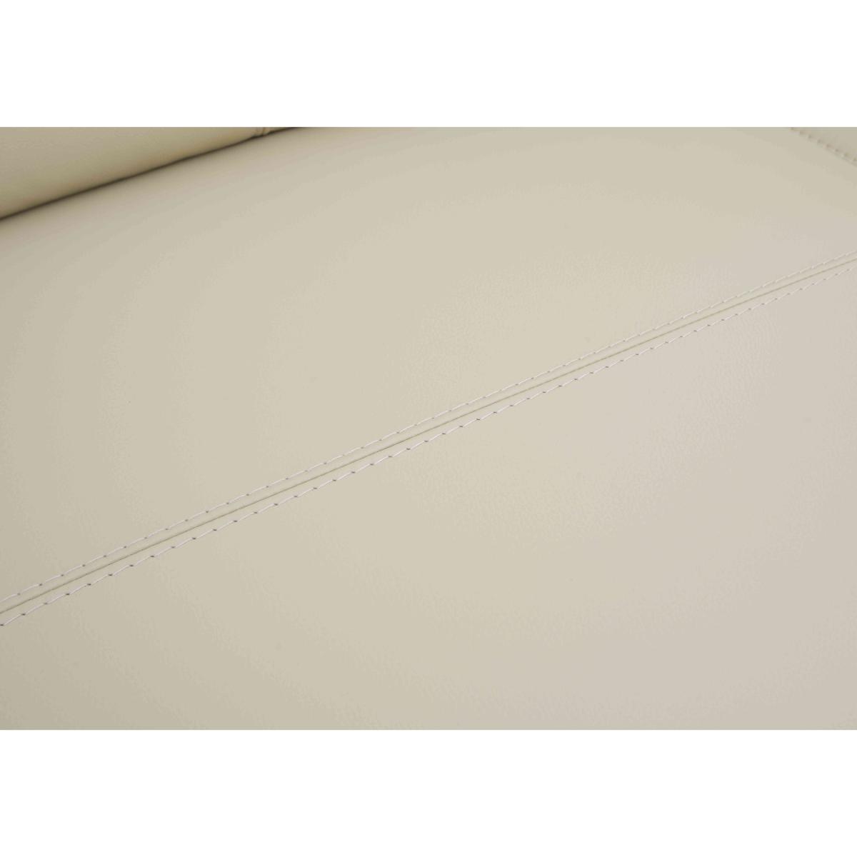 Hetty 3 Seater Leather Sofa - NC Bisque – image 7